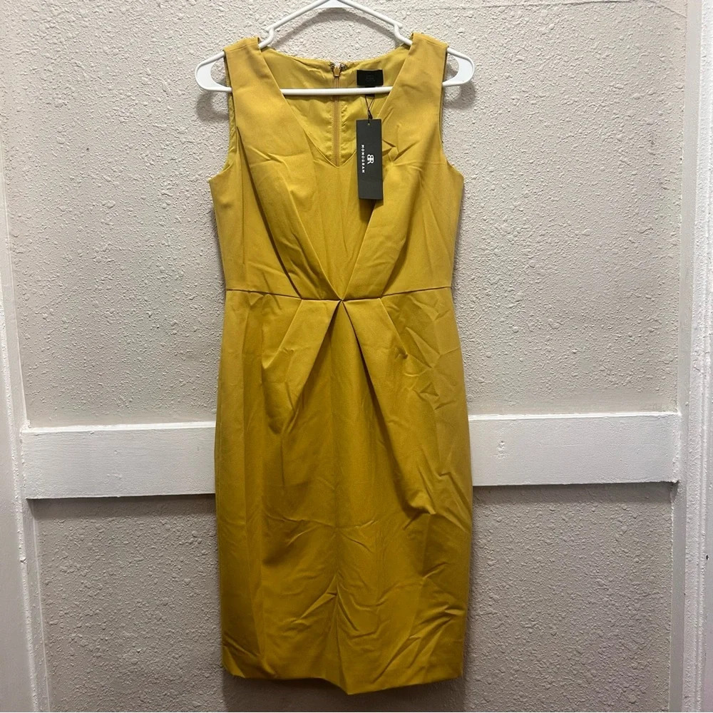 Banana Republic Monogram NWT Mustard Dress